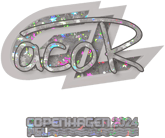 Sticker | acoR (Glitter) | Copenhagen 2024 image