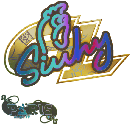 Sticker | siuhy (Holo) | Paris 2023