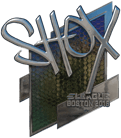 Sticker | shox (Foil) | Boston 2018 image