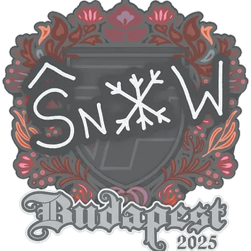 Adesivo | snow | Budapest 2025