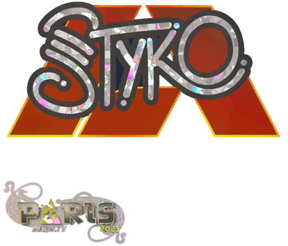 Sticker | STYKO (グリッター) | Paris 2023