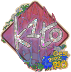 Sticker | k1to (Glitter) | Rio 2022
