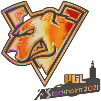 Sticker | Virtus.Pro (holográfica) | Estocolmo 2021