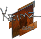 Sticker | KRIMZ (Foil) | Boston 2018
