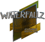 Sticker | waterfaLLZ (Foil) | Boston 2018
