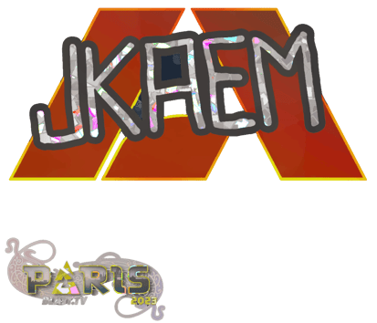 Sticker | jkaem (Glitter) | Paris 2023