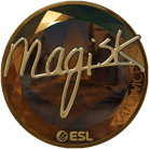 Sticker | Magisk (Gold) | Katowice 2019 image