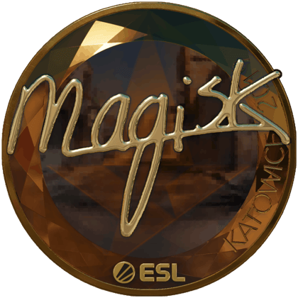 Sticker | Magisk (Altın) | Katowice 2019