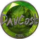 Sticker | DavCost (Foil) | Katowice 2019 image