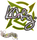 Sticker | k0nfig (Glitter) | Paris 2023 image