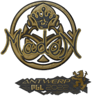 Sticker | maden (Gold) | Antwerp 2022 image