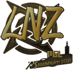 Sticker | LNZ (Gold) | Stockholm 2021 image