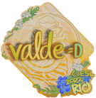 Sticker | v4lde (Holo) | Rio 2022 image