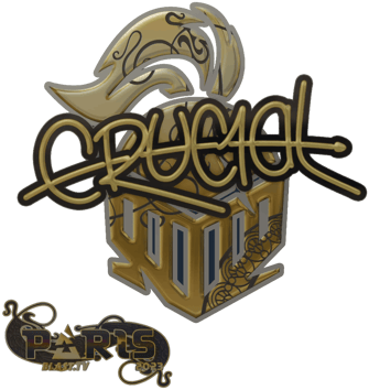 Sticker | CRUC1AL (or) | Paris 2023