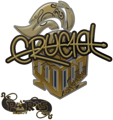 Sticker | CRUC1AL(黃金)| Paris 2023