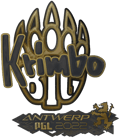 Sticker | Krimbo (Gold) | Antwerp 2022 image