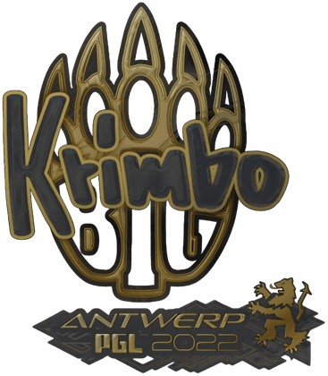 Sticker | Krimbo (Vàng) | Antwerp 2022
