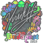 Sticker | yuurih (Holo) | Budapest 2025