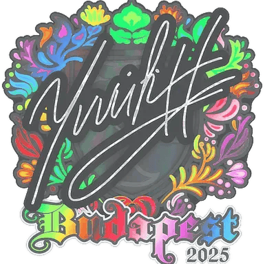 Aufkleber | yuurih (Holo) | Budapest 2025