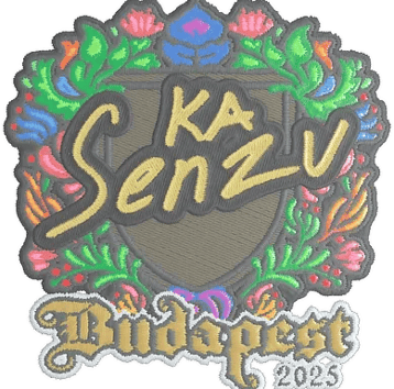 스티커 | Senzu (Embroidered) | Budapest 2025