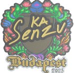 Sticker | Senzu (Embroidered) | Budapest 2025