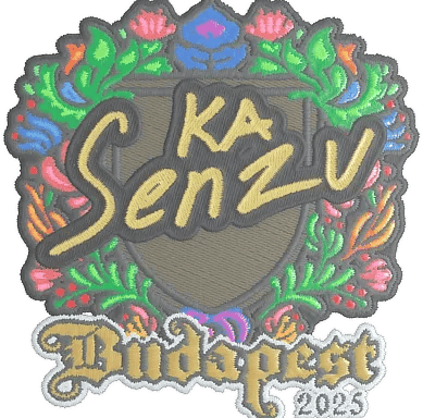 스티커 | Senzu (Embroidered) | Budapest 2025