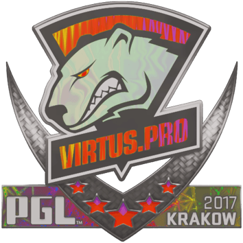 Sticker | Virtus.Pro (Olografico) | Krakow 2017