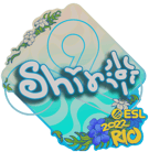 Sticker | sh1ro | Rio 2022 image