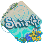 Sticker | sh1ro | Rio 2022