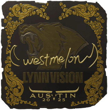 Sticker | westmelon (Vàng) | Austin 2025
