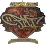 Sticker | FL1T (Gold) | Berlin 2019