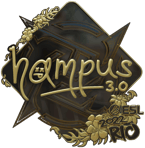 Sticker | hampus (Gold) | Rio 2022