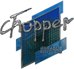 Sticker | chopper (Foil) | Boston 2018 image