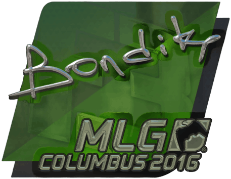 Sticker | bondik (ฟอยล์) | MLG Columbus 2016