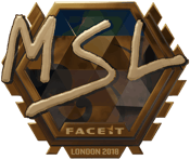 Sticker | MSL (Gold) | London 2018