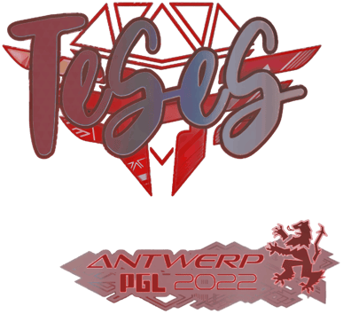 Sticker | TeSeS (ホログラム) | Antwerp 2022