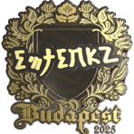 Sticker | ewjerkz (Gold) | Budapest 2025