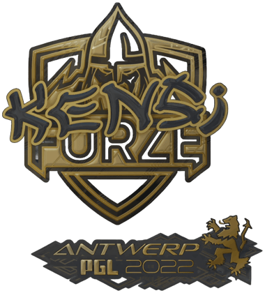 Sticker | KENSi(金色) | 2022年安特卫普锦标赛