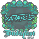 Sticker | XANTARES | Budapest 2025 Sticker | XANTARES | Budapest 2025 image