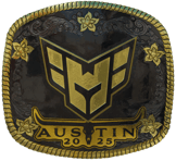 Sticker | HEROIC (Gold) | Austin 2025