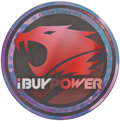 Sticker | iBUYPOWER (holograficzna) | Kolonia 2014
