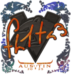 Sticker | FL1T (Holo) | Austin 2025