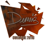 Sticker | dennis (Foil) | Cologne 2016 image