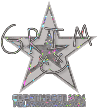 Sticker | Grim (brokatowa) | Kopenhaga 2024