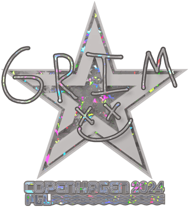 Sticker | Grim (グリッター) | Copenhagen 2024