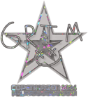 Sticker | Grim (Glitter) | Copenhagen 2024 Sticker | Grim (Glitter) | Copenhagen 2024 image