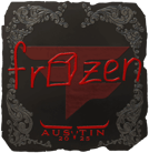 Sticker | frozen (Foil) | Austin 2025 image