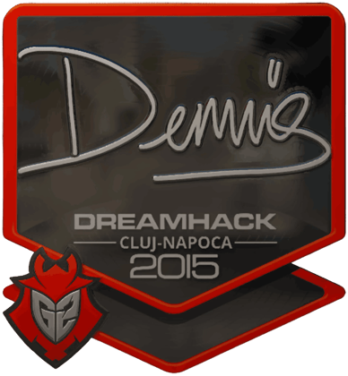 Sticker | dennis(闪亮)| 2015年卢日-纳波卡锦标赛