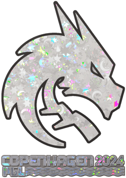 Sticker | Team Spirit (Glitzer) | Kopenhagen 2024