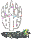 Sticker | BIG (Glitter) | Antwerp 2022 Sticker | BIG (Glitter) | Antwerp 2022 image